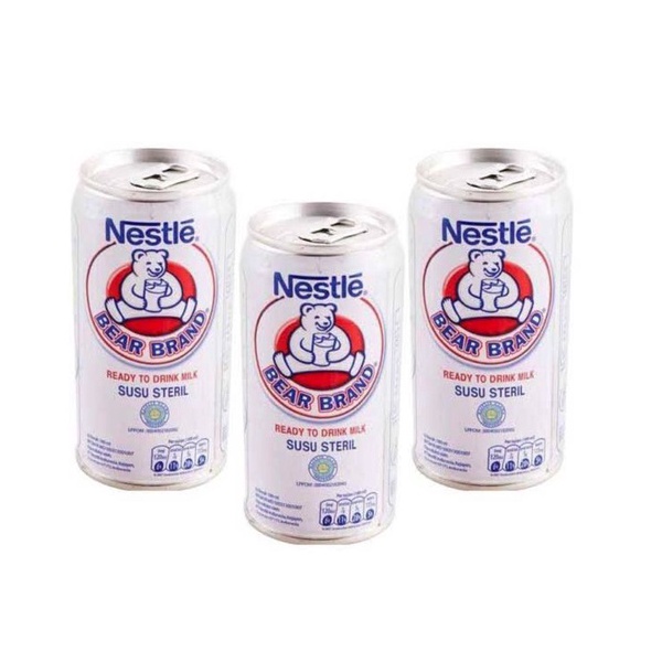 BEAR BRAND RTD MILK TIN 30 X 140 ML